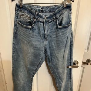 Size 36” waist 32” leg Hudson jeans